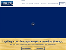 Tablet Screenshot of lemelhomes.com